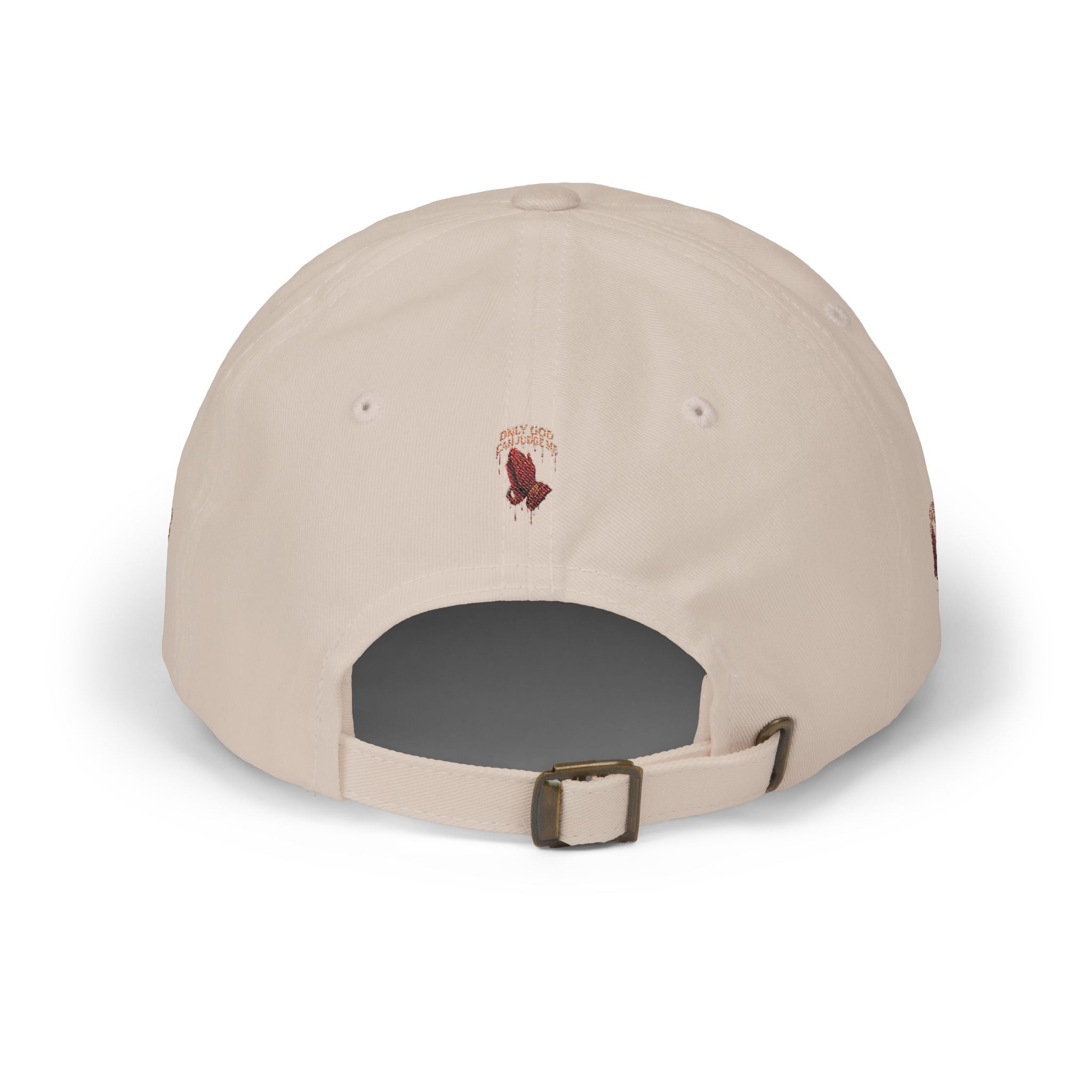 PRAYING HANDS Embroidered Cap White Baseball Hat
