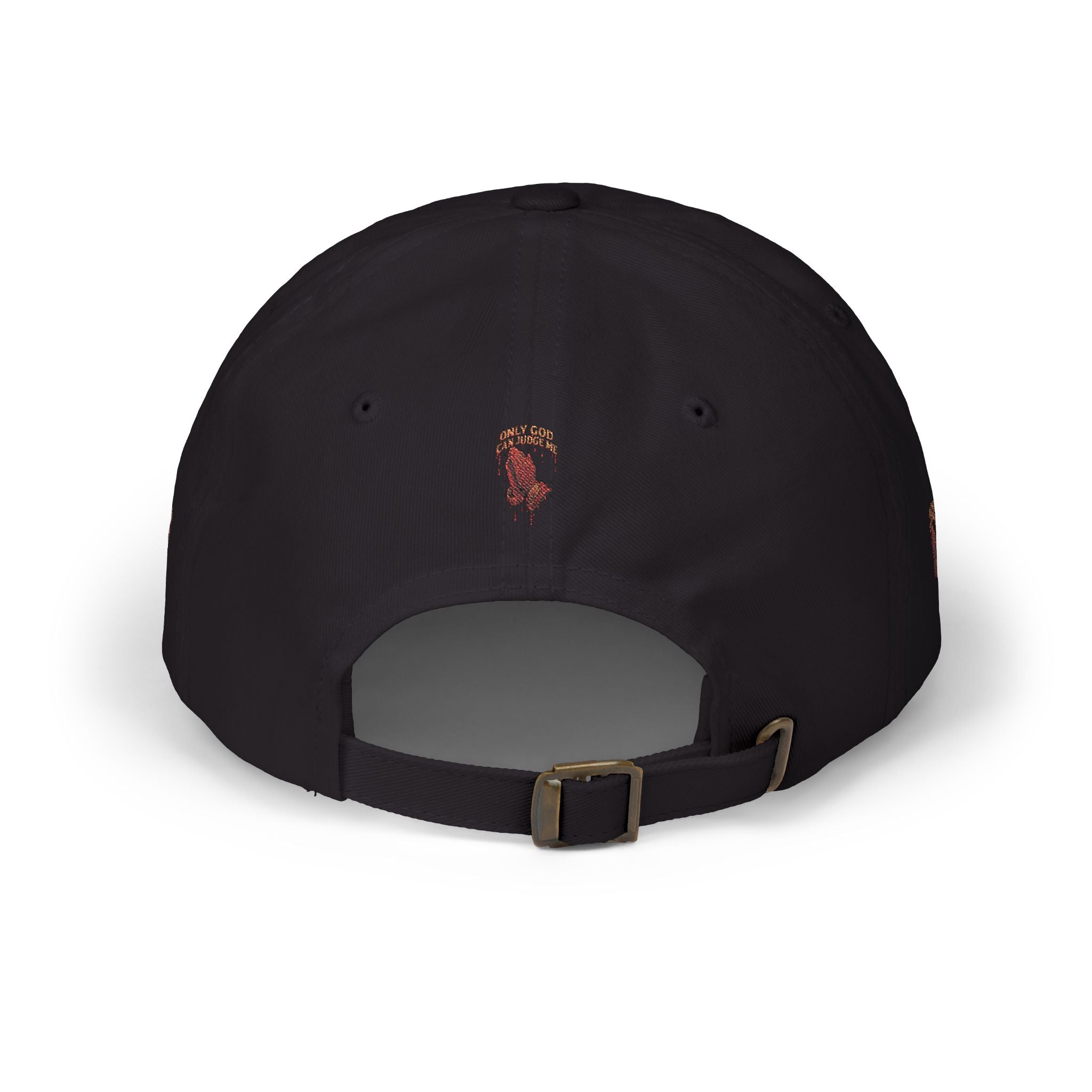 PRAYING HANDS Embroidered Cap White Baseball Hat