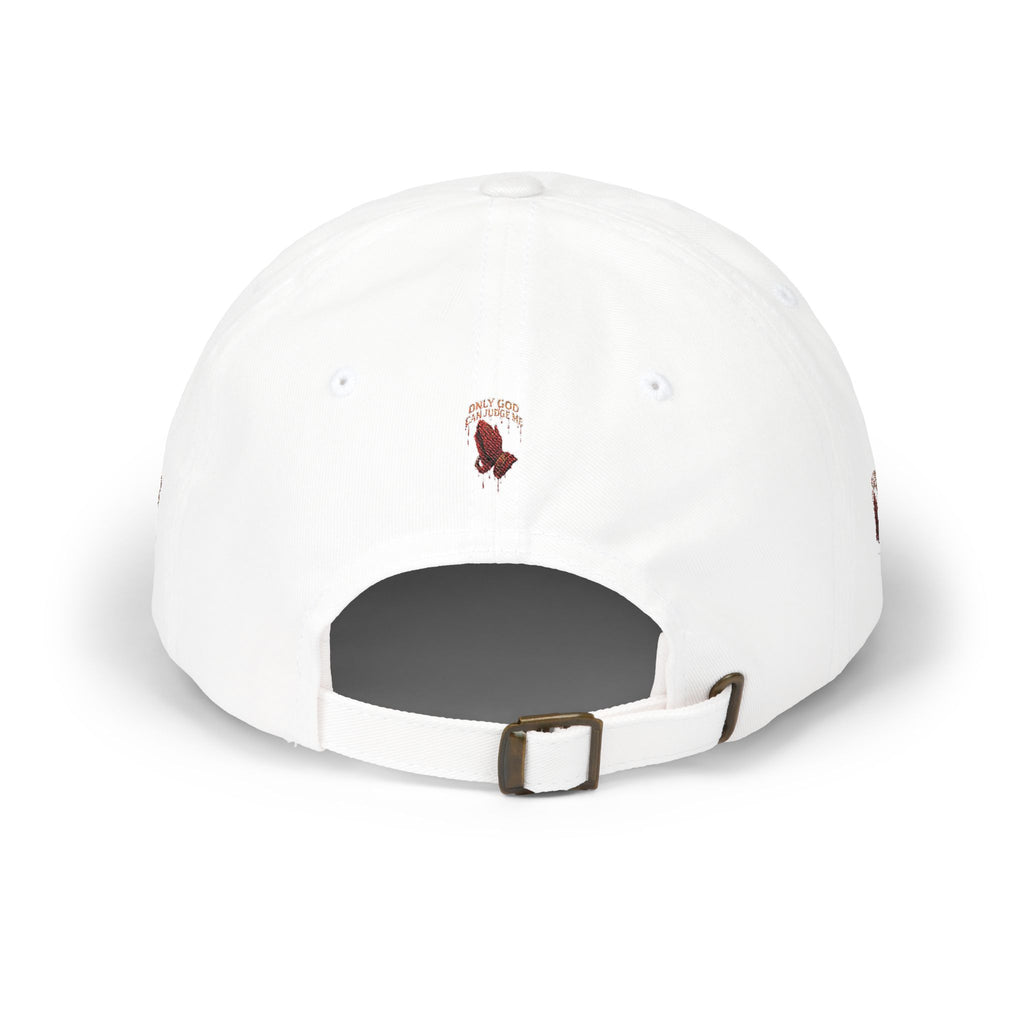 PRAYING HANDS Embroidered Cap White Baseball Hat