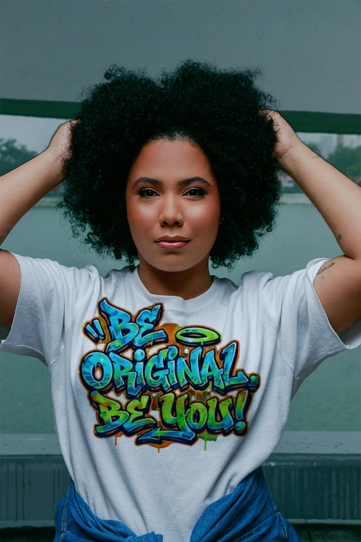 Graffiti motivitional Unisex Capital Performance T-Shirt