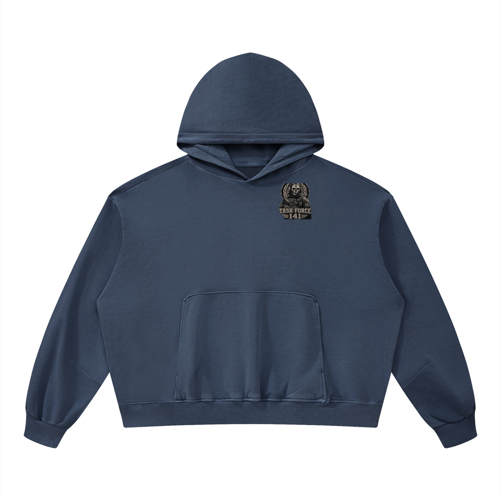 Unisex Boxy Vintage Washed Hoodie