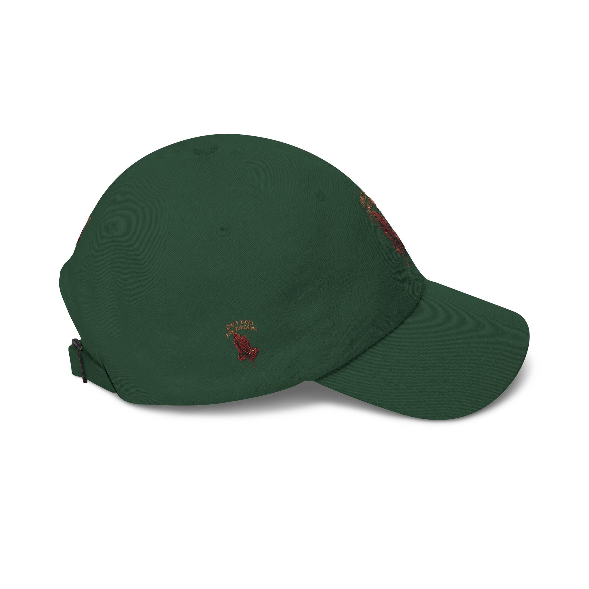 PRAYING HANDS Embroidered Cap White Baseball Hat