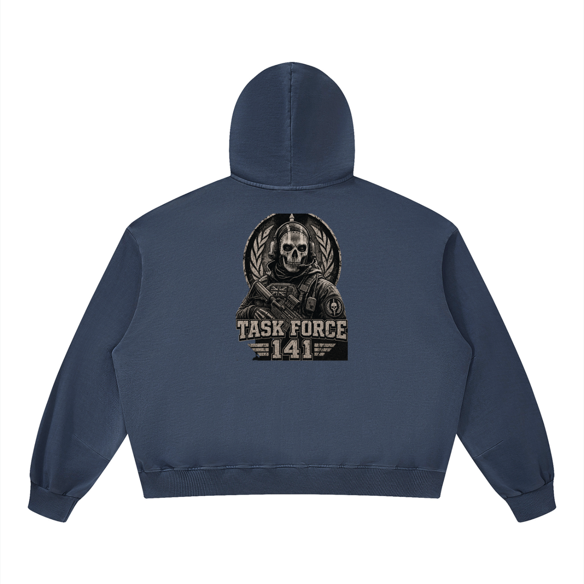 Unisex Boxy Vintage Washed Hoodie
