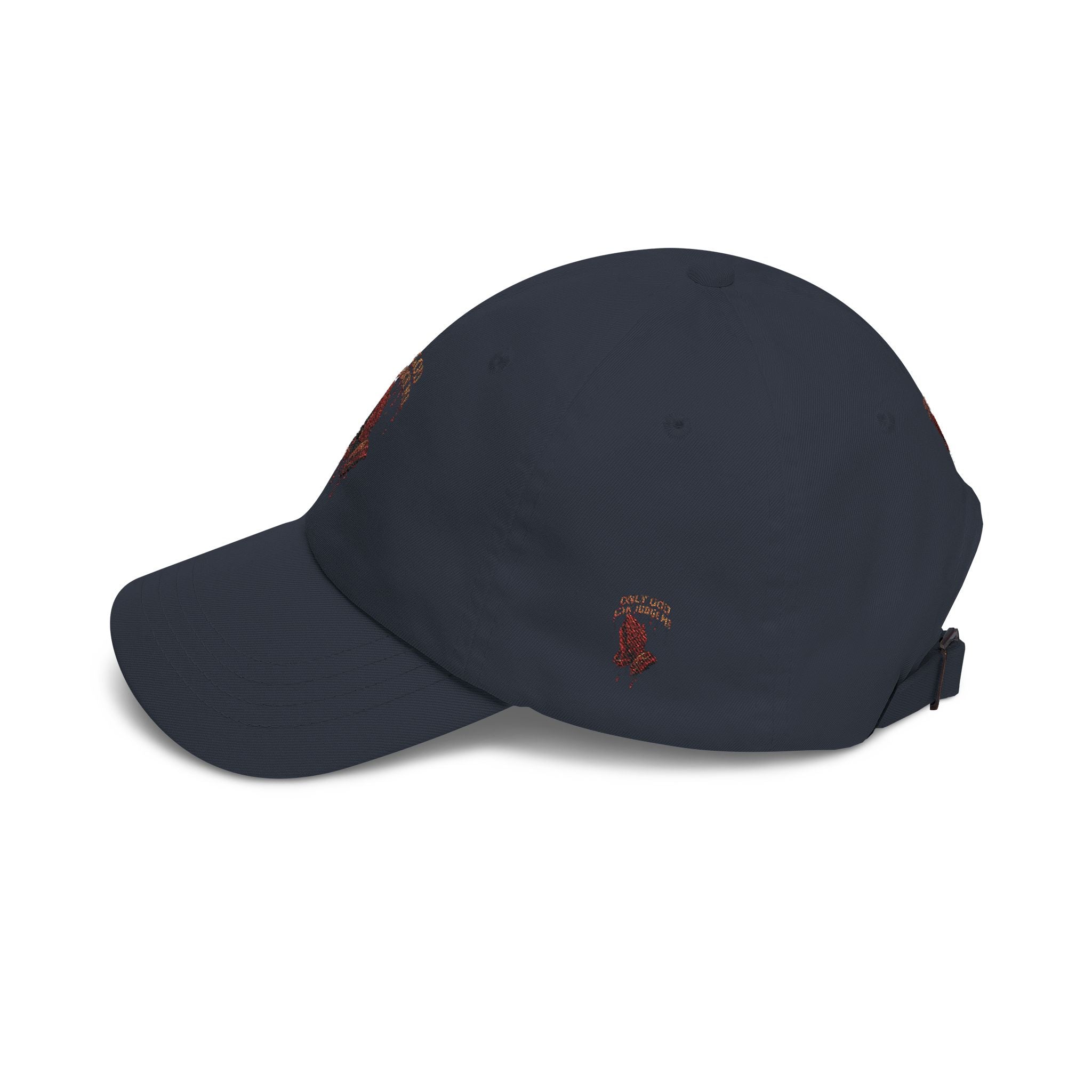 PRAYING HANDS Embroidered Cap White Baseball Hat