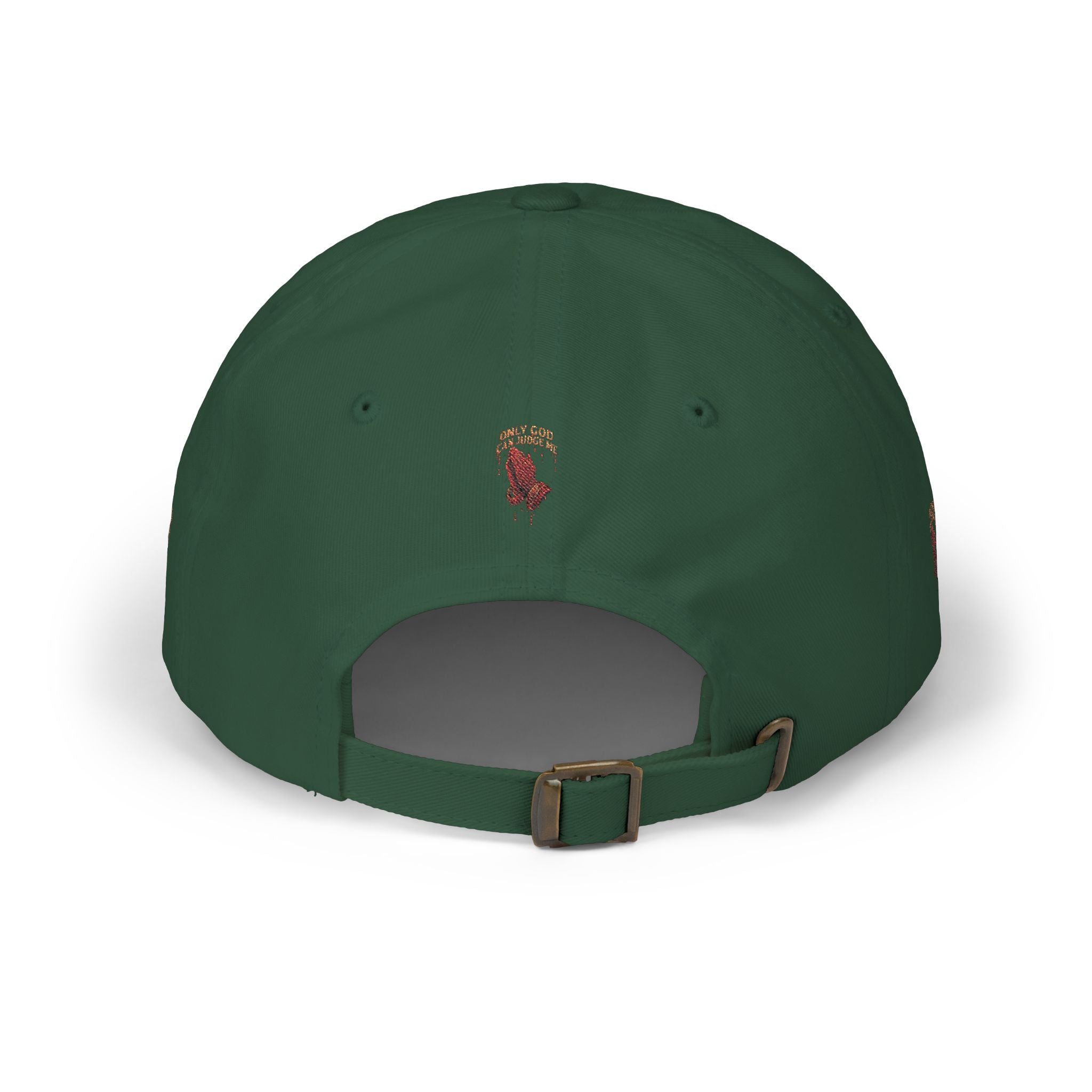 PRAYING HANDS Embroidered Cap White Baseball Hat