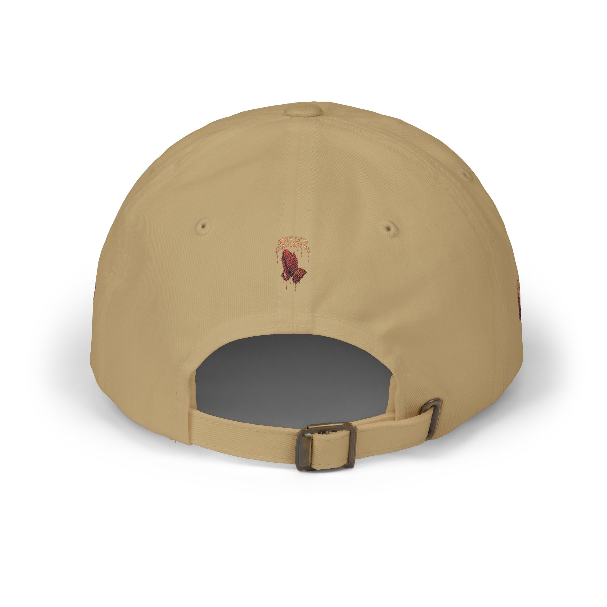 PRAYING HANDS Embroidered Cap White Baseball Hat