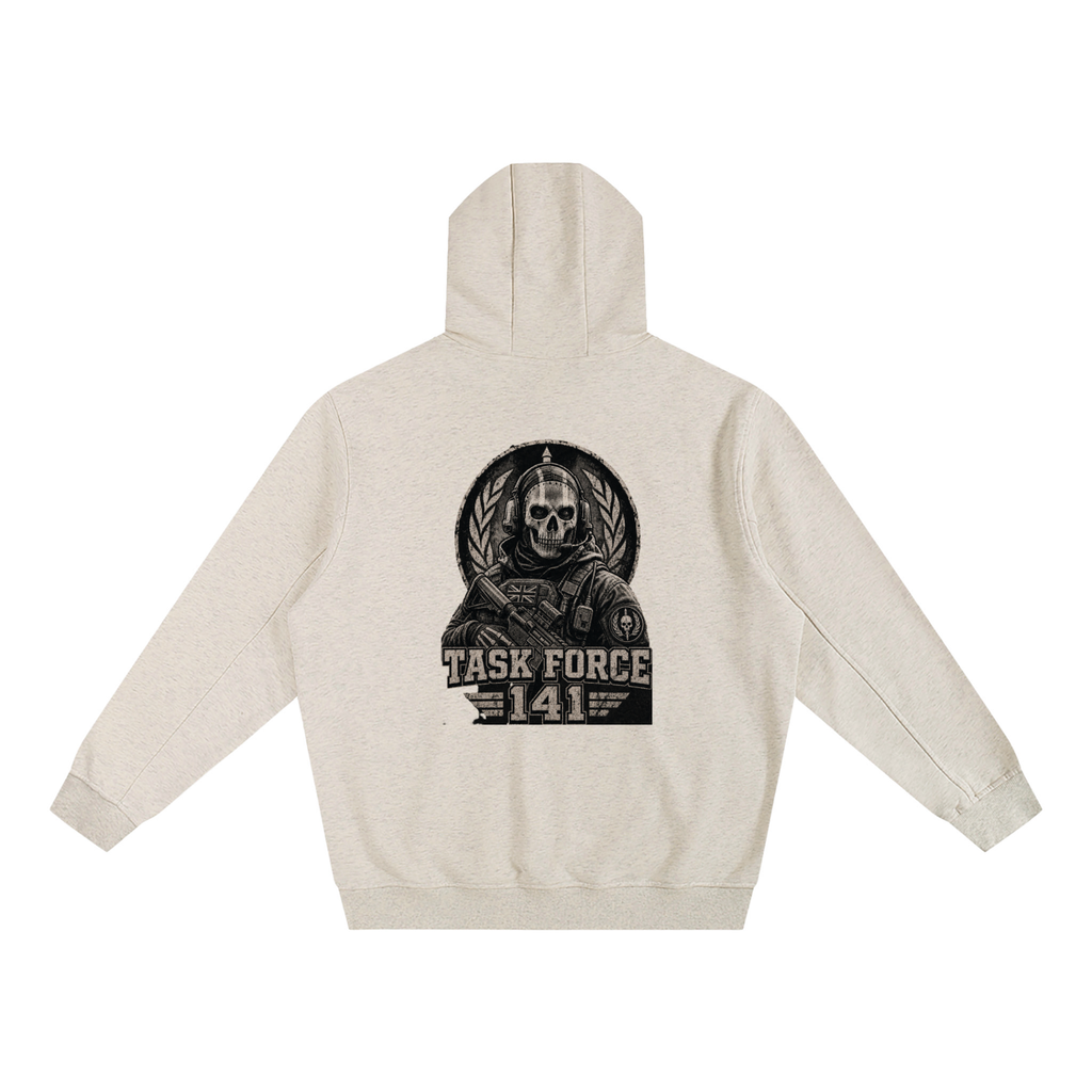Fleeced High Neck Hoodie