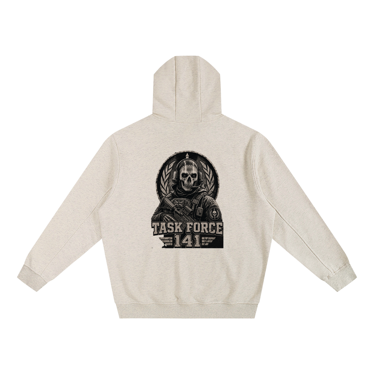 Fleeced High Neck Hoodie