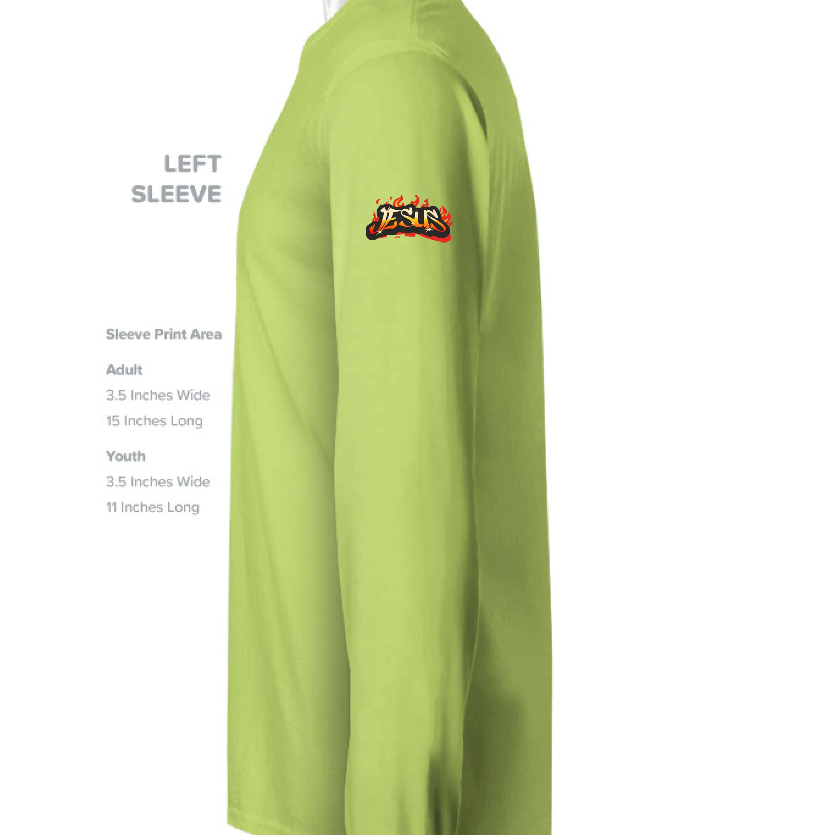 Lime Green - SLEEVE_LEFT
