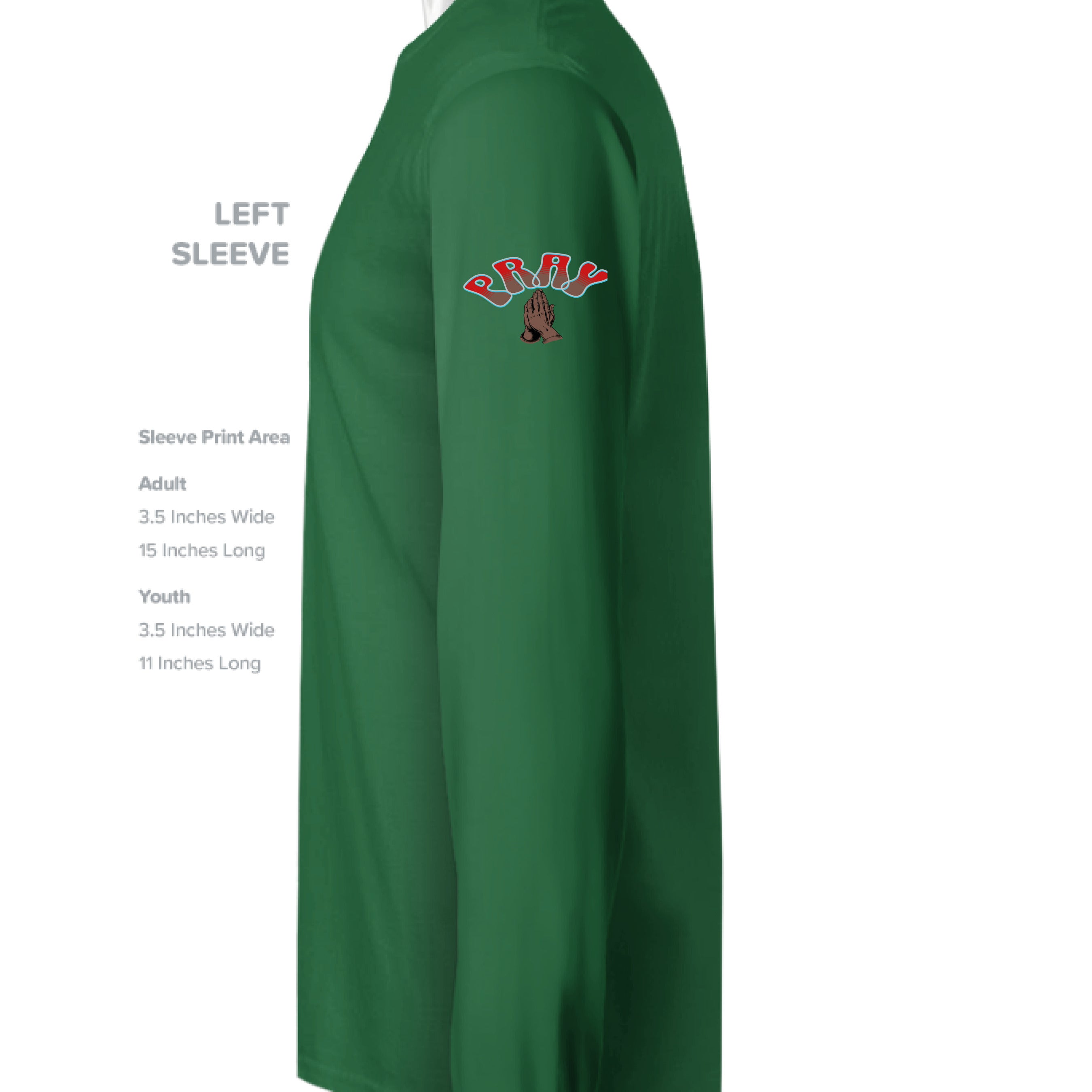DARK GREEN - SLEEVE_LEFT