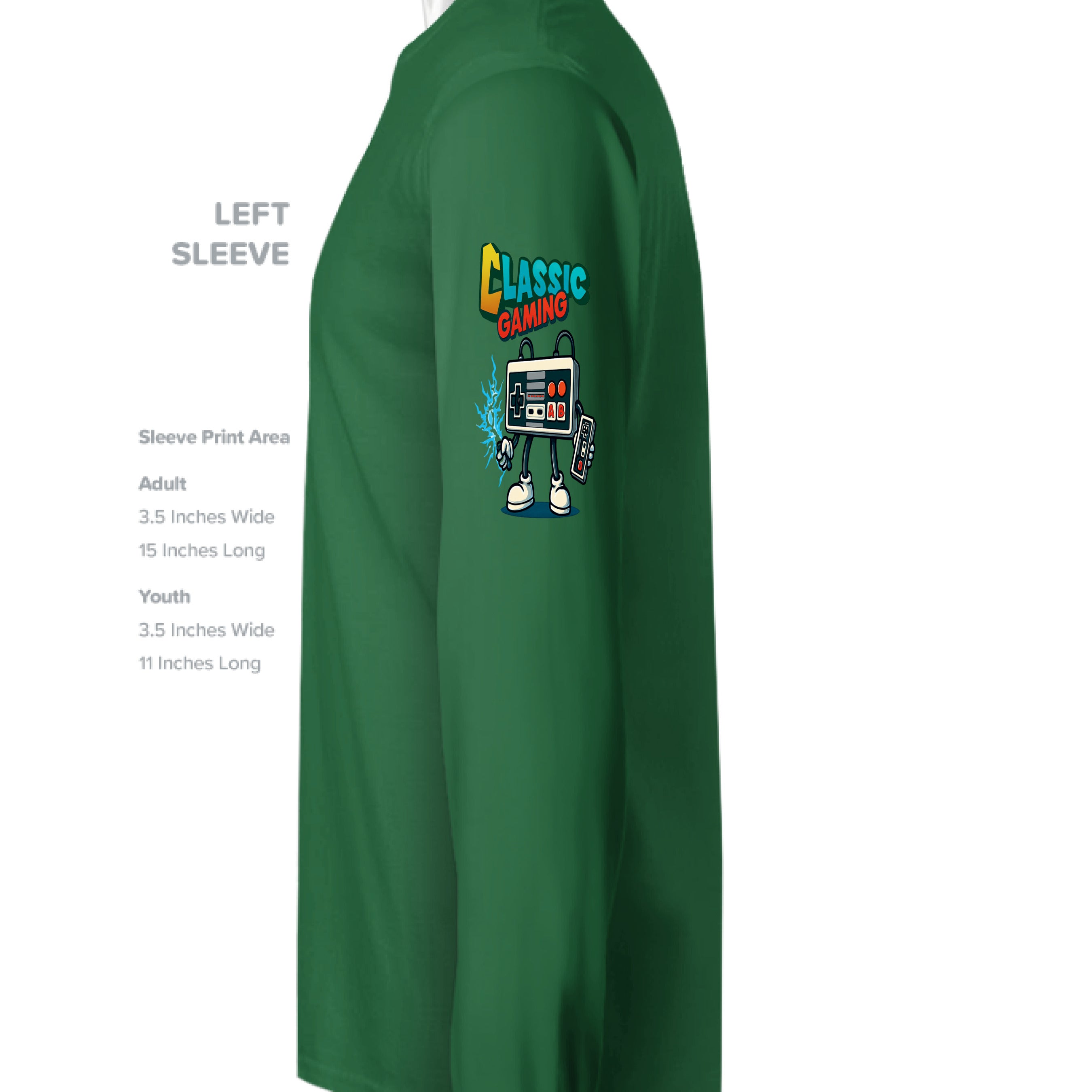 DARK GREEN - SLEEVE_LEFT