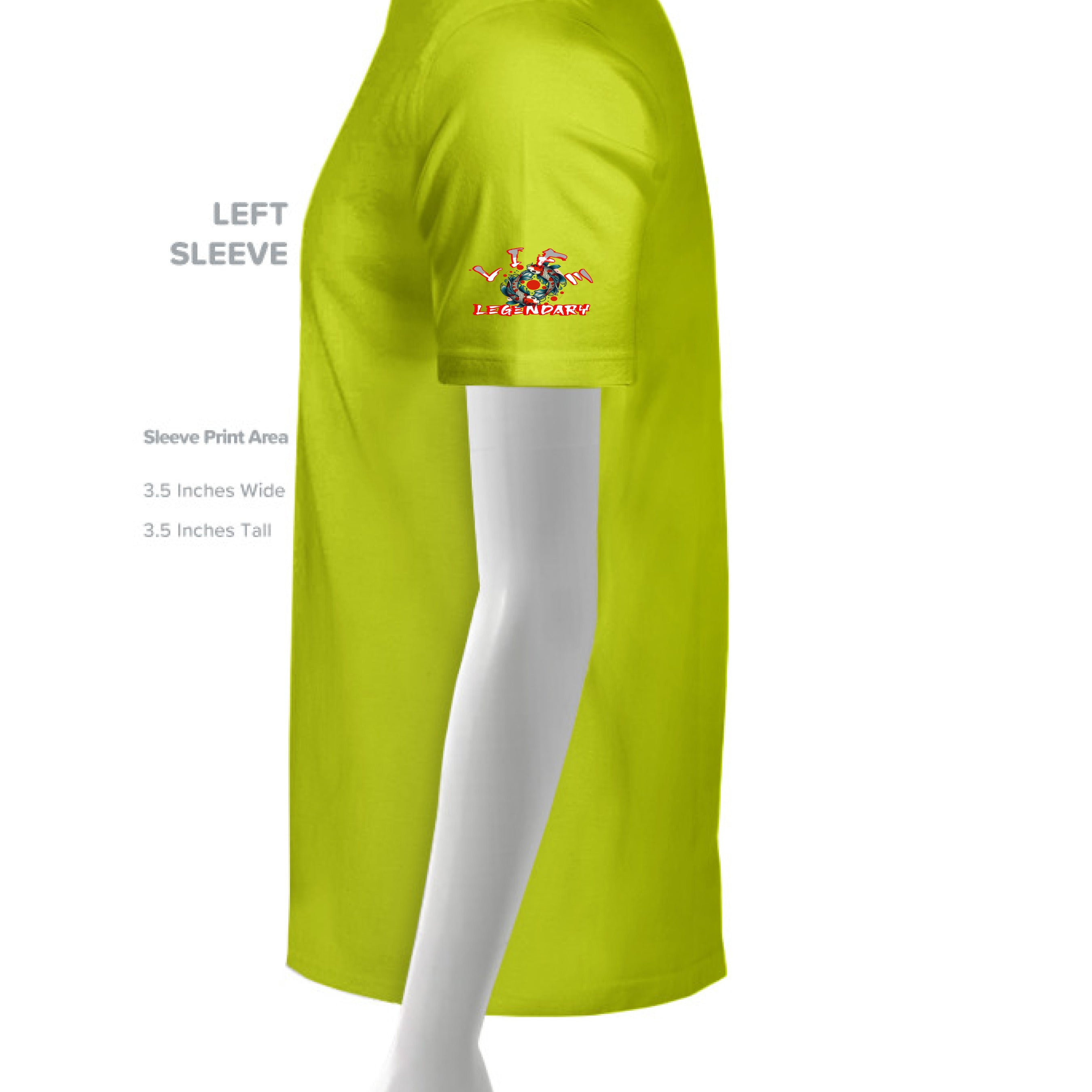 H VS YLW/ BK_731 - SLEEVE_LEFT