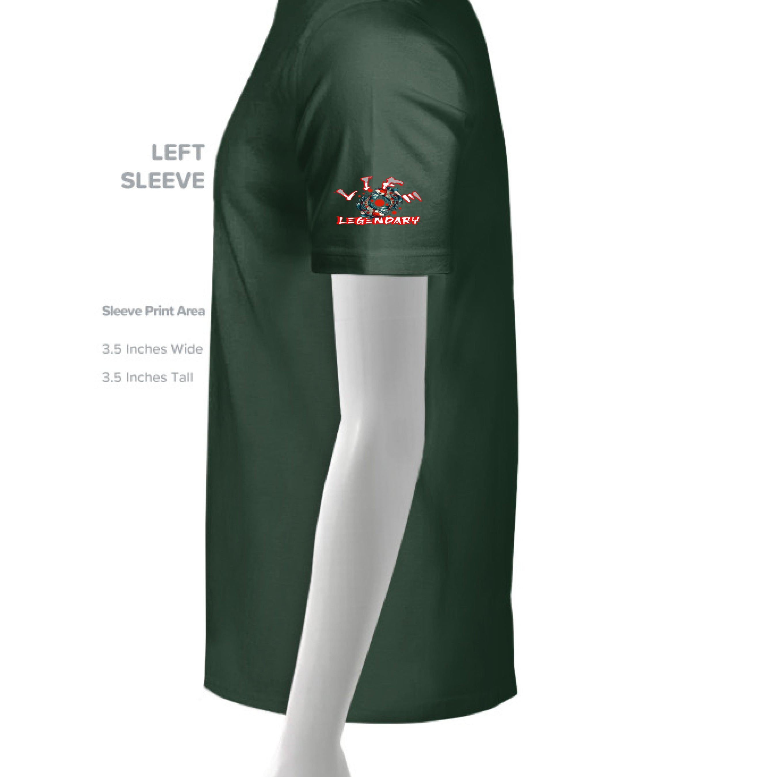 FOR GRN/ WH _301 - SLEEVE_LEFT