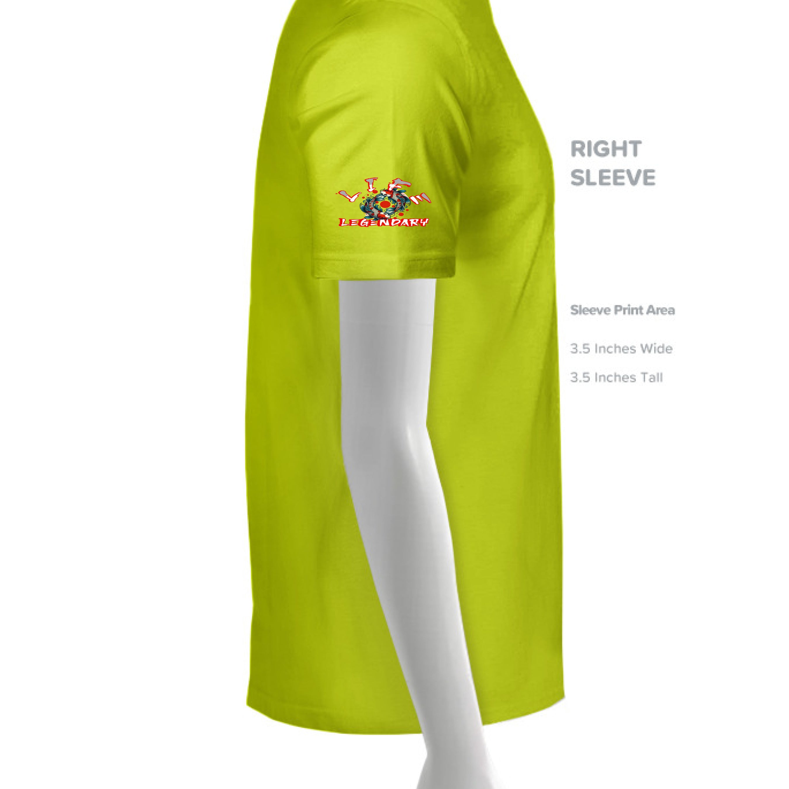 H VS YLW/ BK_731 - SLEEVE_RIGHT