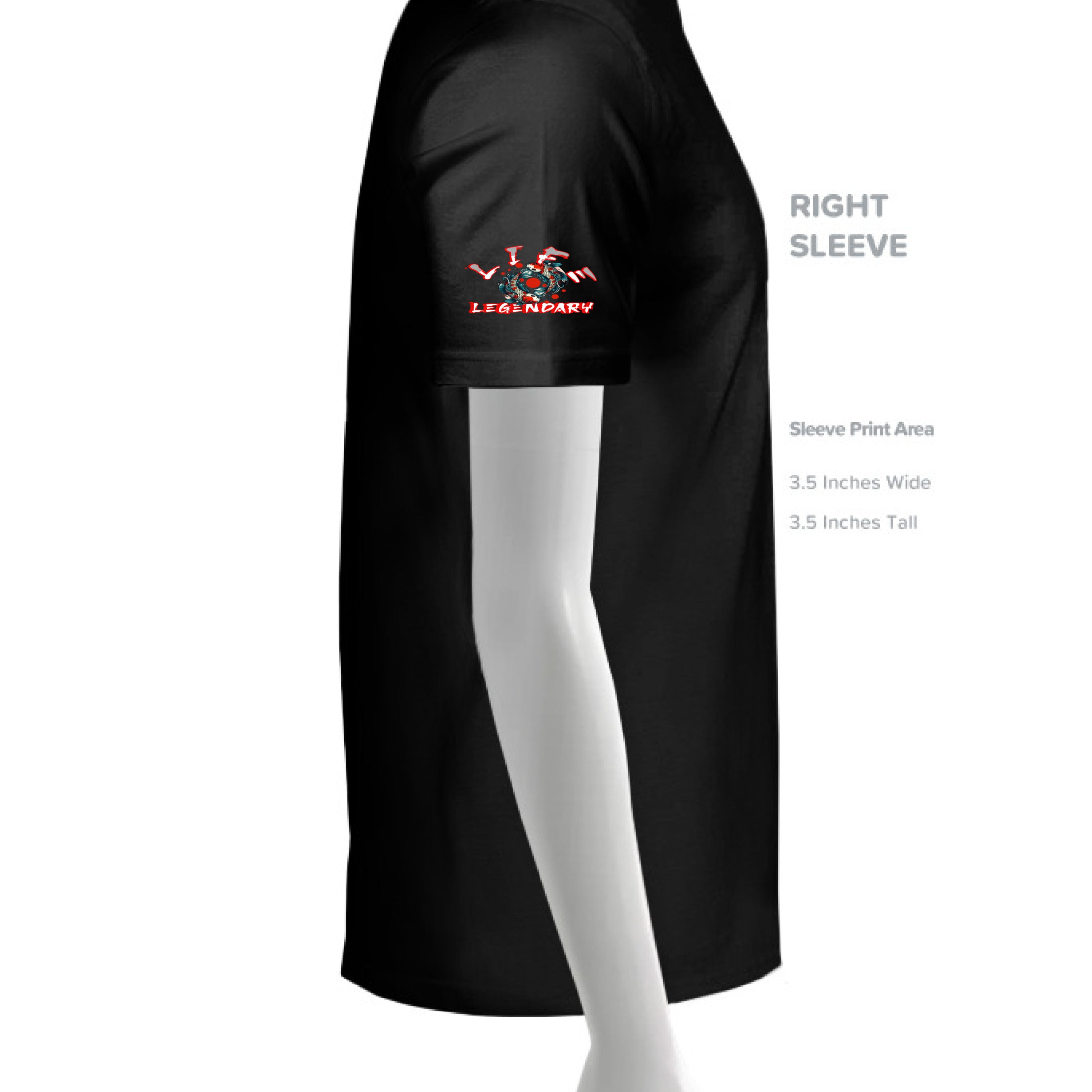 BLACK/ WHITE_001 - SLEEVE_RIGHT