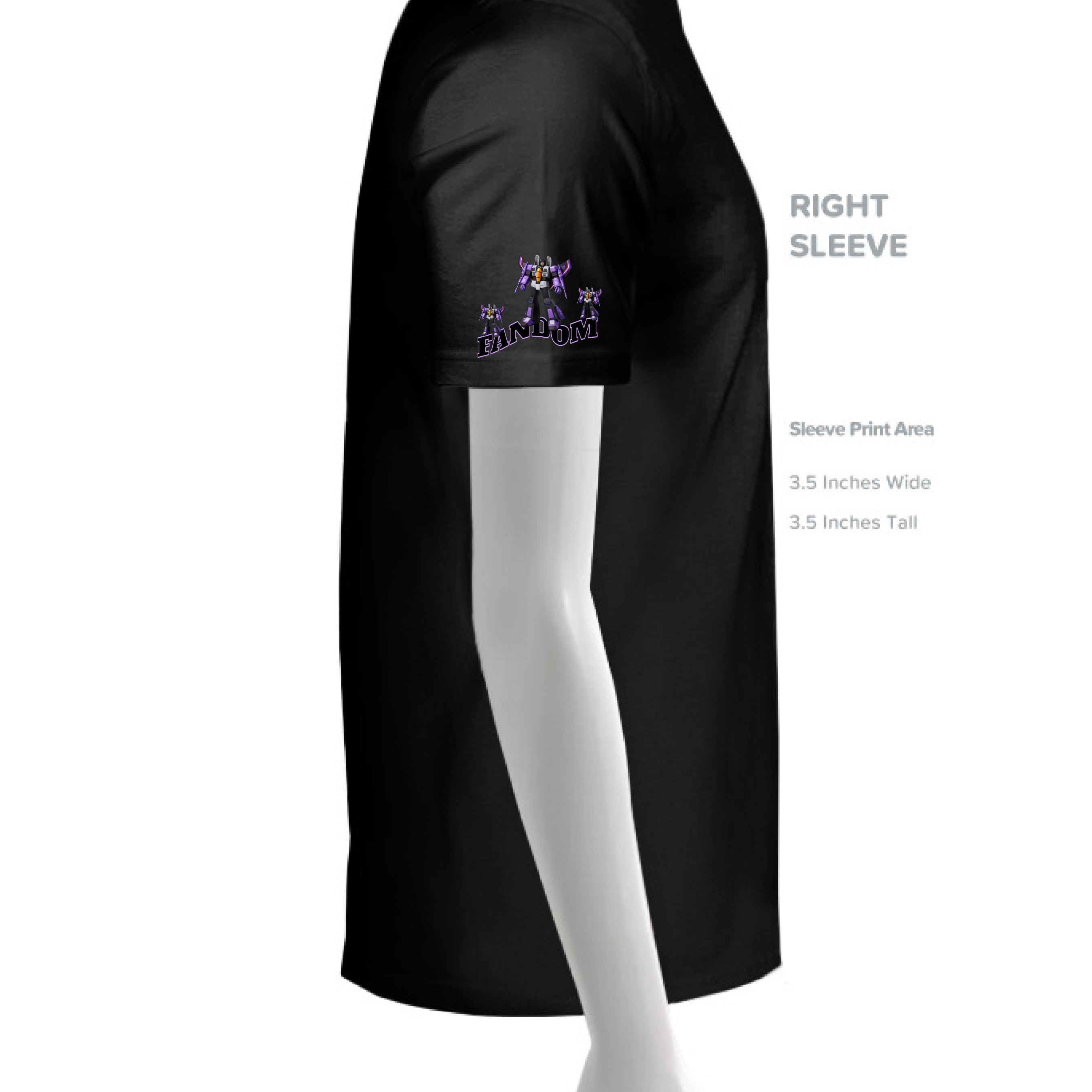 BLACK/ WHITE_001 - SLEEVE_RIGHT