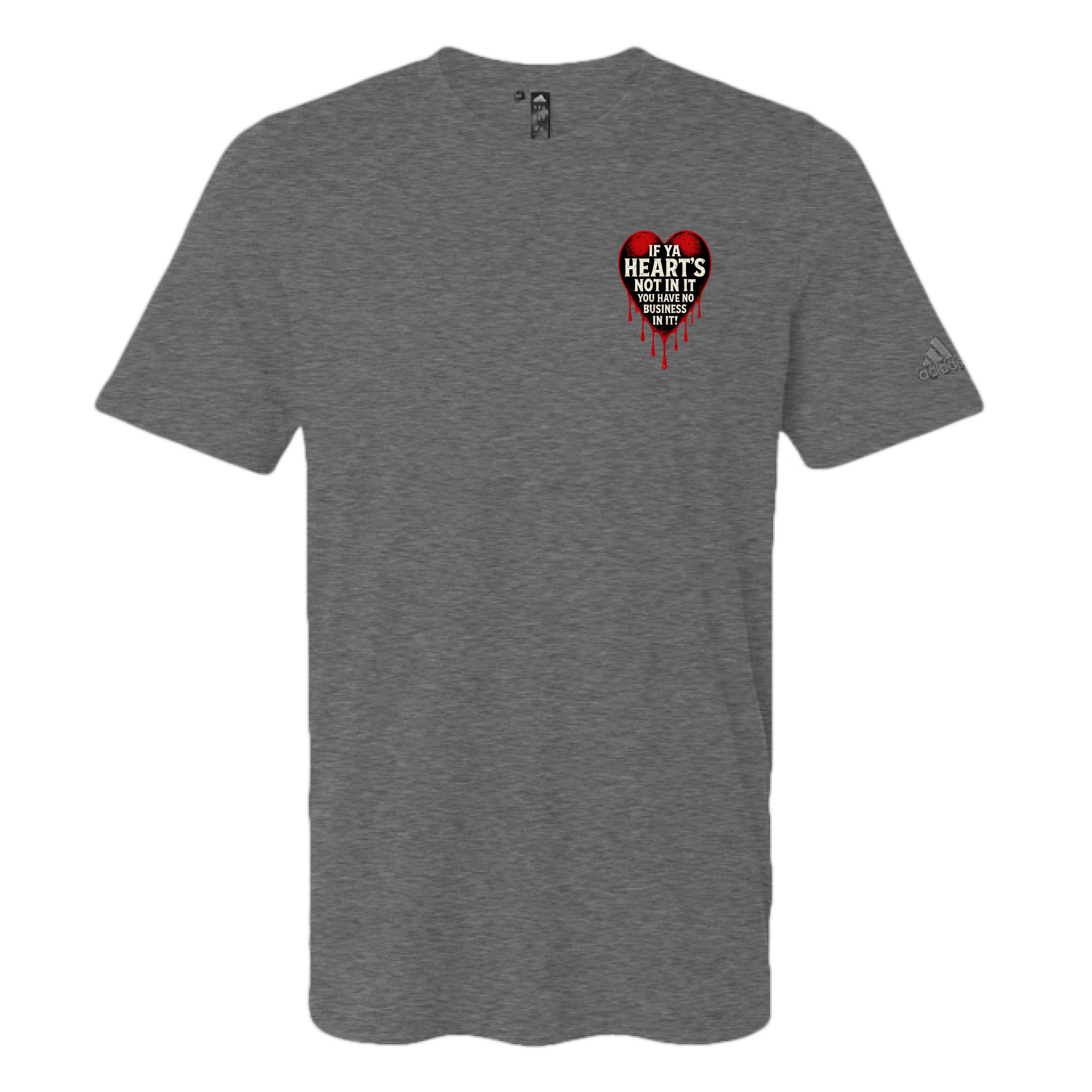 Dark Grey Heather - FRONT