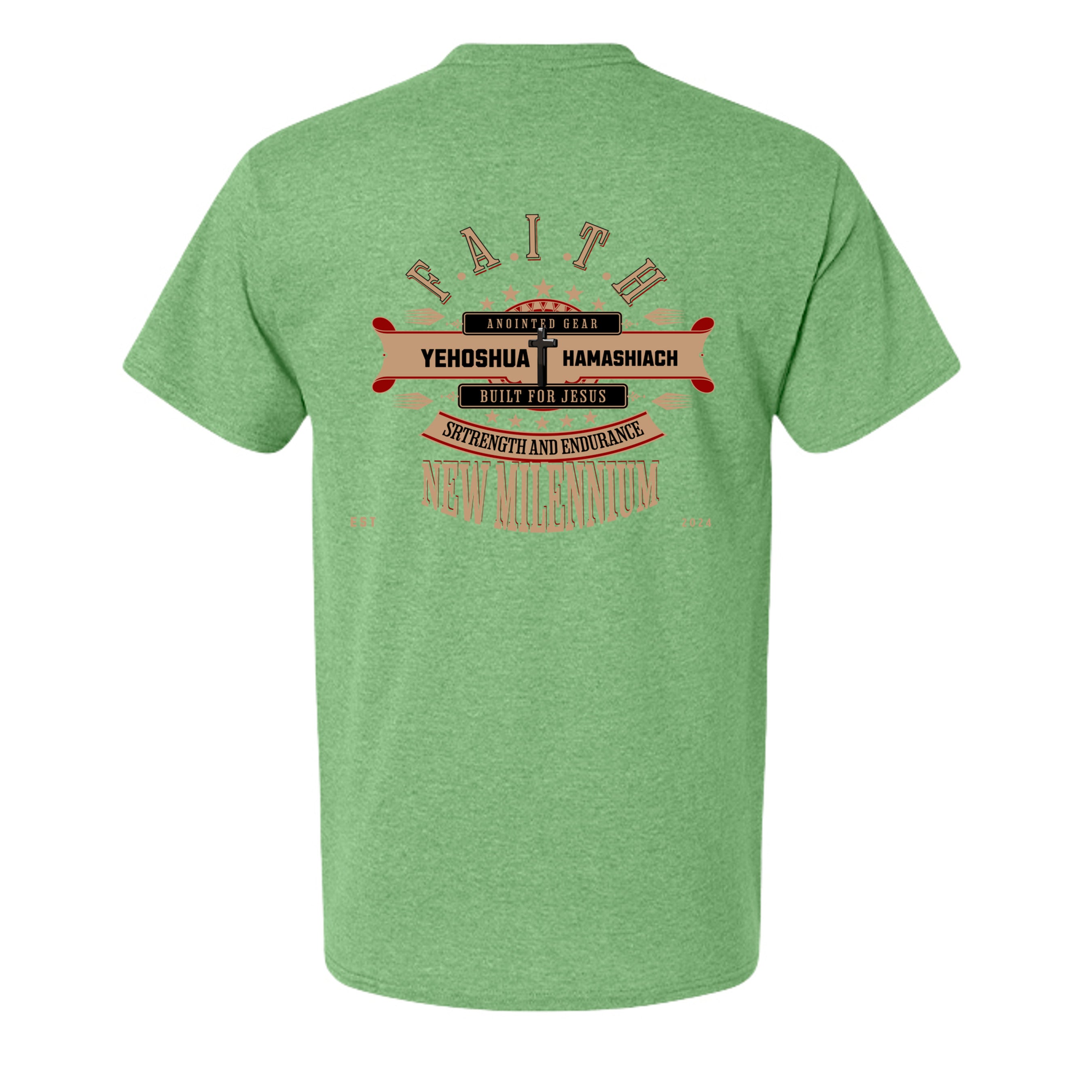 True Green Heather - 42TB - BACK